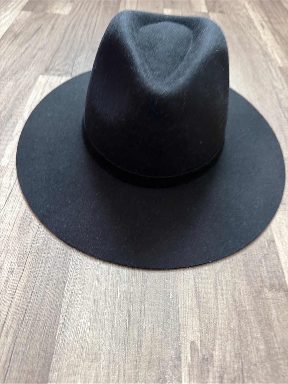 NWT Lack Of Color Black Wide-Brim Fedora Hat